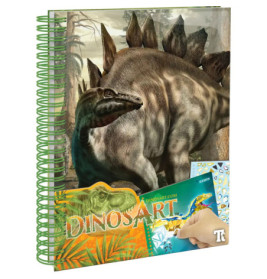 Dino Stickern nach Zahlen, sortiert
