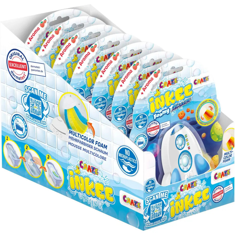 INKEE - Foamy Space sortiert (1 Stück) INKEE - Foamy Space sortiert (1 Stück)