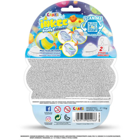 INKEE - Foamy Space sortiert (1 Stück)