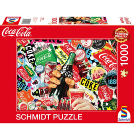 Schmidt Spiele 59916 Puzzle Coca Cola is it! 1000 Teile
