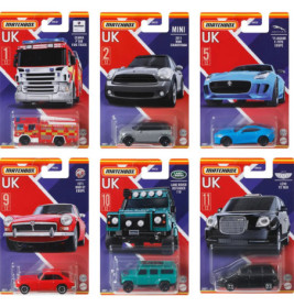 Mattel GWL22 Matchbox Best of UK Die-Cast, sortiert