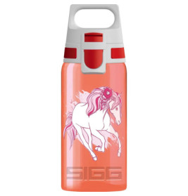 SIGG VIVA ONE Horse Cluba 0.5 L, BPA frei, Auslaufsicher, Co tauglich