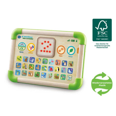 Vtech 80-613504 Interaktives Holz-Lerntablet Vtech 80-613504 Interaktives Holz-Lerntablet