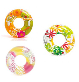 Schwimmreifen Transparent sortiert