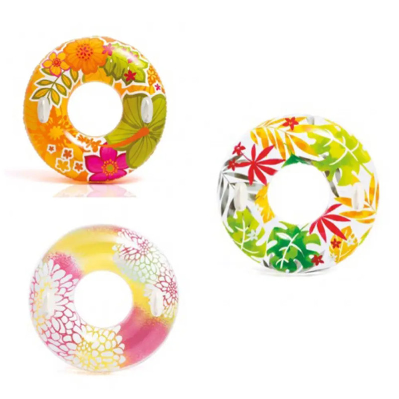 Schwimmreifen Transparent sortiert Schwimmreifen Transparent sortiert