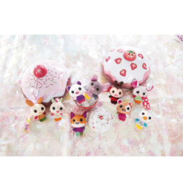 Sweetydoos Miniplüschtiere mit Freundschaftsarmbändchen