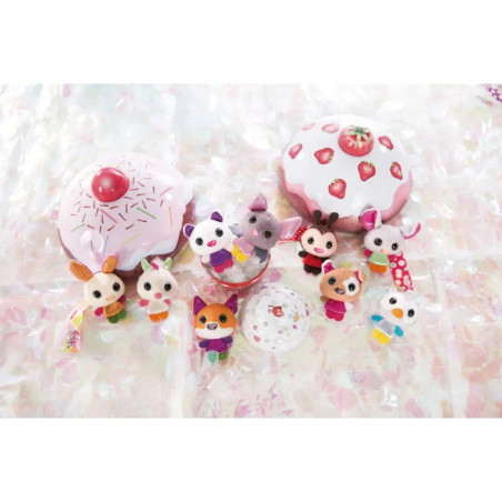 Sweetydoos Miniplüschtiere mit Freundschaftsarmbändchen