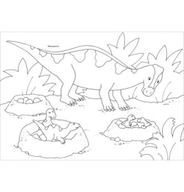 Mein schönstes Malbuch. Dinosaurier