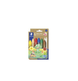 STAEDTLER Wachsmalkreide Noris junior 6ST Etui