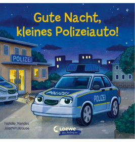 Gute Nacht, kleines Polizeiauto!
