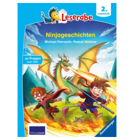 Ravenburger 46065 Leserabe - 2. Lesestufe: Ninjageschichten Erstlesetitel