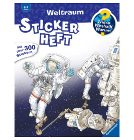 Ravenburger 60010 Wieso? Weshalb? Warum? Stickerheft: Weltraum WWW-Malbuch (ab 01/06)