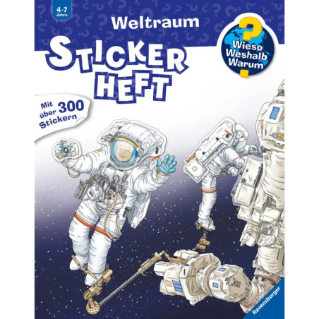 Ravenburger 60010 Wieso? Weshalb? Warum? Stickerheft: Weltraum WWW-Malbuch (ab 01/06) Ravenburger 60010 Wieso? Weshalb? Warum? Stickerheft: Weltraum WWW-Malbuch (ab 01/06)