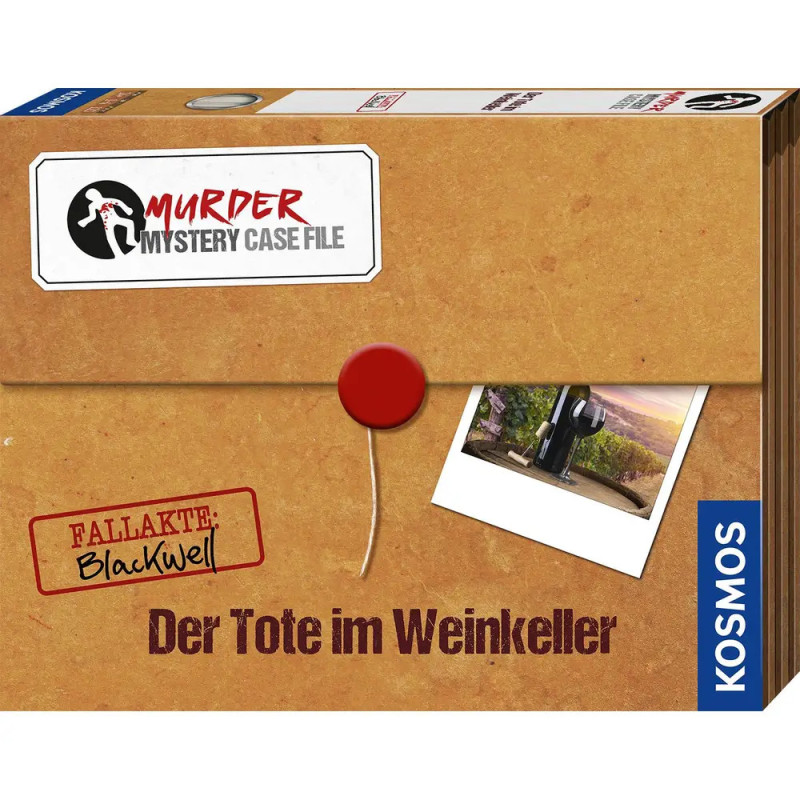 Murder Mystery Case File Der Tote im Weinkeller Hidden Games