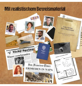 Murder Mystery Case File Der Tote im Weinkeller Hidden Games
