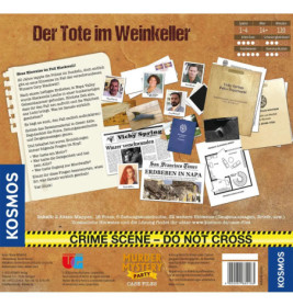 Murder Mystery Case File Der Tote im Weinkeller Hidden Games