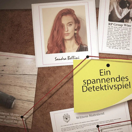 Murder Mystery Case File Der Tote im Weinkeller Hidden Games
