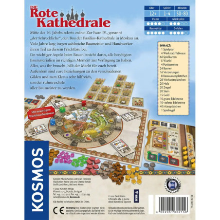 Die Rote Kathedrale Kennerspiel von Kosmos