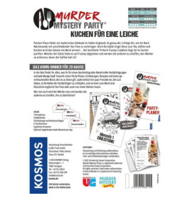 Murder Mystery Party Kuchen für eine Leiche
