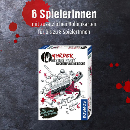 Murder Mystery Party Kuchen für eine Leiche