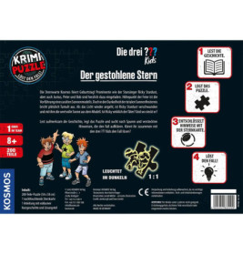 Krimipuzzle Die drei ??? Kids Der gestohlene Stern