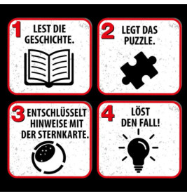 Krimipuzzle Die drei ??? Kids Der gestohlene Stern