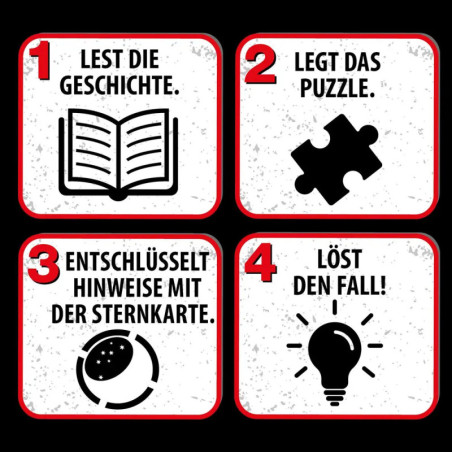 Krimipuzzle Die drei ??? Kids Der gestohlene Stern