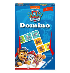 Ravenburger 20845 Paw Patrol Domino D/F/I/NL/EN/E/PT Mitbringspiele Mitbringspiele