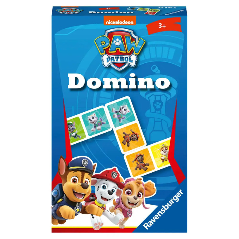 Ravenburger 20845 Paw Patrol Domino D/F/I/NL/EN/E/PT Mitbringspiele Mitbringspiele Ravenburger 20845 Paw Patrol Domino D/F/I/NL/EN/E/PT Mitbringspiele Mitbringspiele