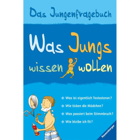 Ravenburger 55143 Was Jungs wissen wollen Kindersachbuch