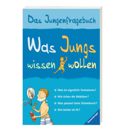 Ravenburger 55143 Was Jungs wissen wollen Kindersachbuch