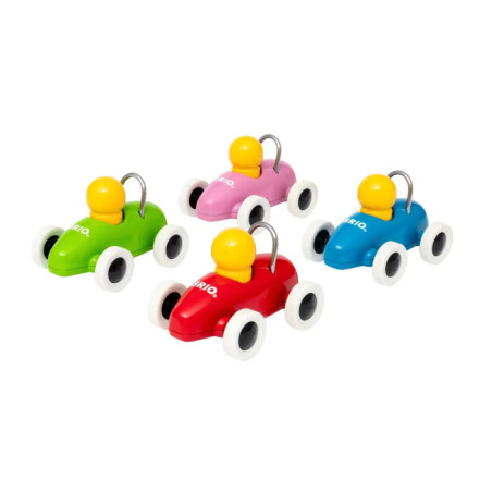 Ravenburger 63030600 BRIO Rennwagen mit Rückziehmotor Push Along