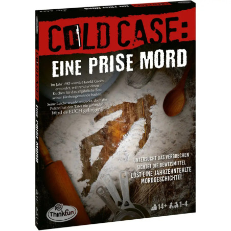 Ravenburger 76465 Cold Case: Eine Prise Mord ThinkFun Ravenburger 76465 Cold Case: Eine Prise Mord ThinkFun