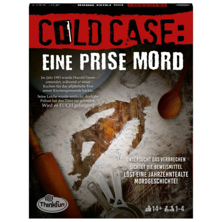 Ravenburger 76465 Cold Case: Eine Prise Mord ThinkFun Ravenburger 76465 Cold Case: Eine Prise Mord ThinkFun