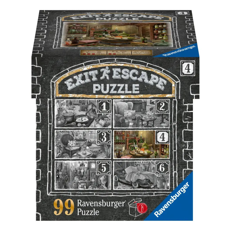 Ravensburger 16880 Puzzle EXIT Im Gutshaus Weinkeller 99 Teile