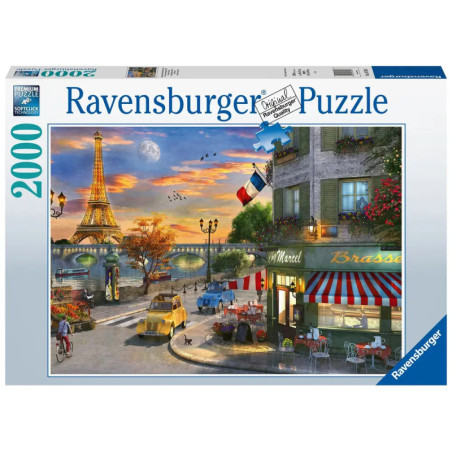 Ravenburger 16716 Puzzle Romantische Abendstunde in Paris 2000 Teile