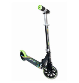 muuwmi Aluminium Scooter Neon 180 mm, mit Leuchtrollen