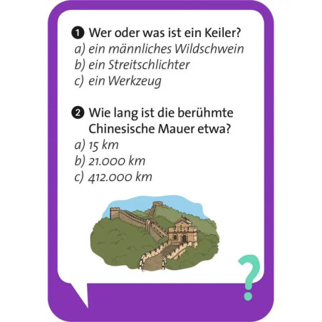 Pocket Quiz junior Allgemeinwissen