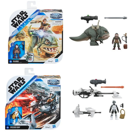 Hasbro E96785L2 SW MISSION FLEET EXPEDITION CLASS, sortiert