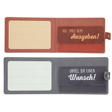 WUNSCHERFÜLLER Papier-Geldbörse