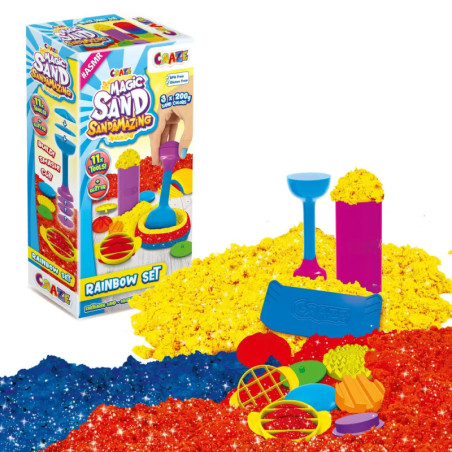MAGIC SAND - Sandamazing- Rainbow Set sortiert (1 Stück) MAGIC SAND - Sandamazing- Rainbow Set sortiert (1 Stück)