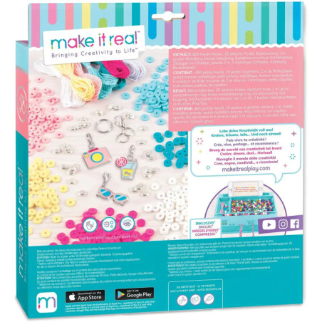 Make it real - Heishi Perlenarmb