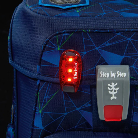 LED-Sicherheits-Klemmleuchte, Rot