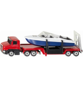 SIKU 1613 Super Tieflader + Boot, sortiert