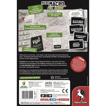 MicroMacro: Crime City 2 – Full House (Edition Spielwiese)