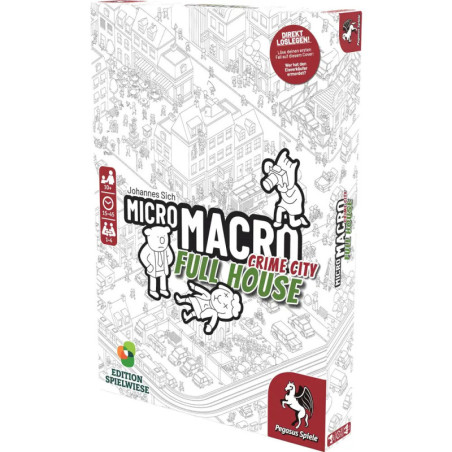 MicroMacro: Crime City 2 – Full House (Edition Spielwiese)