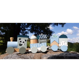 Eichhorn Holzzug 16-tlg.