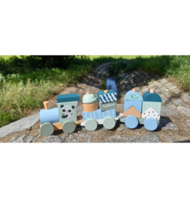 Eichhorn Holzzug 16-tlg.