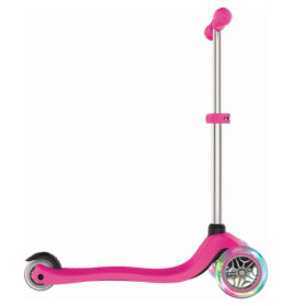 GLOBBER PRIMO LIGHTS neon pink, mit Leuchtrollen