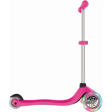 GLOBBER PRIMO LIGHTS neon pink, mit Leuchtrollen